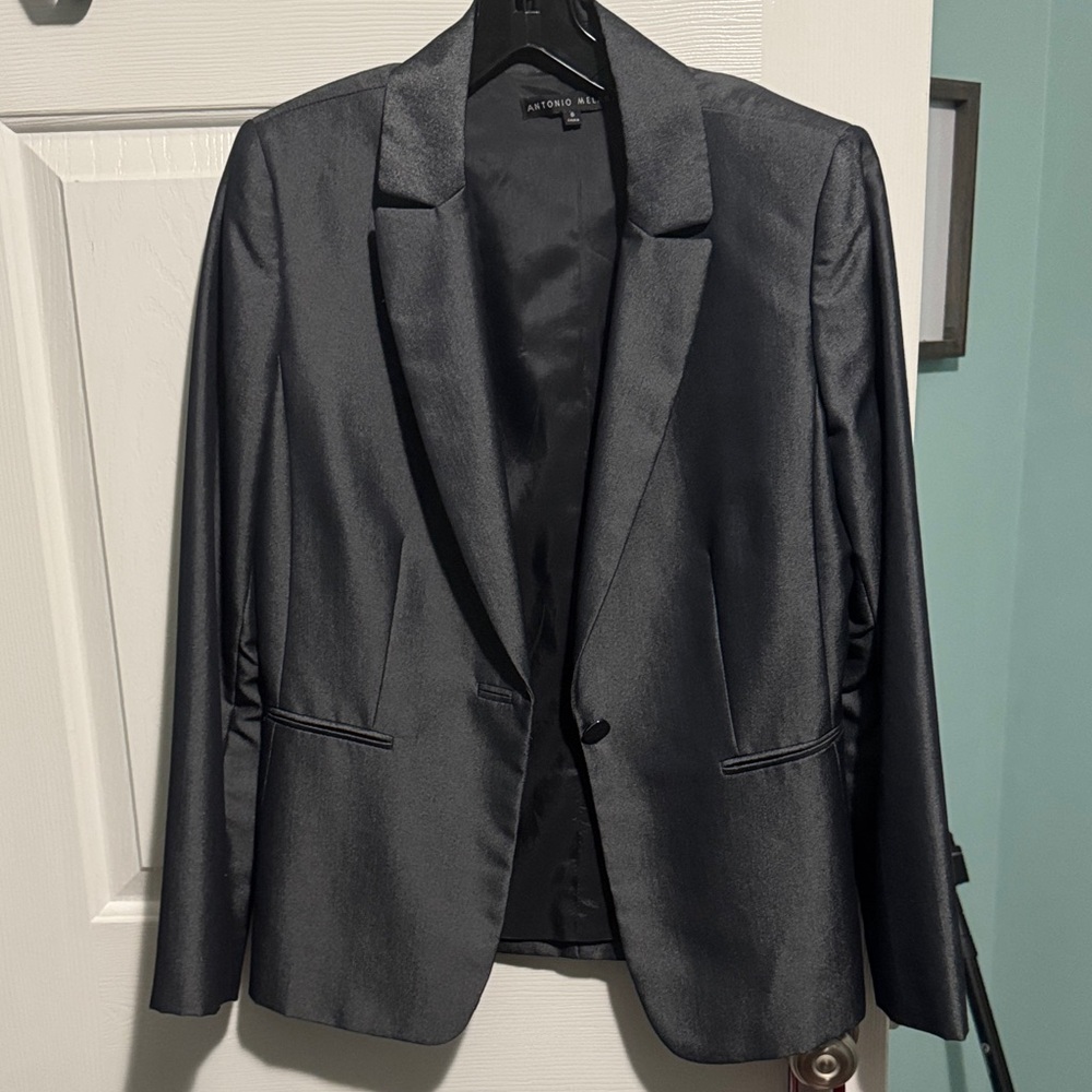 ANTONIO MELANI Dark Gray Blazer